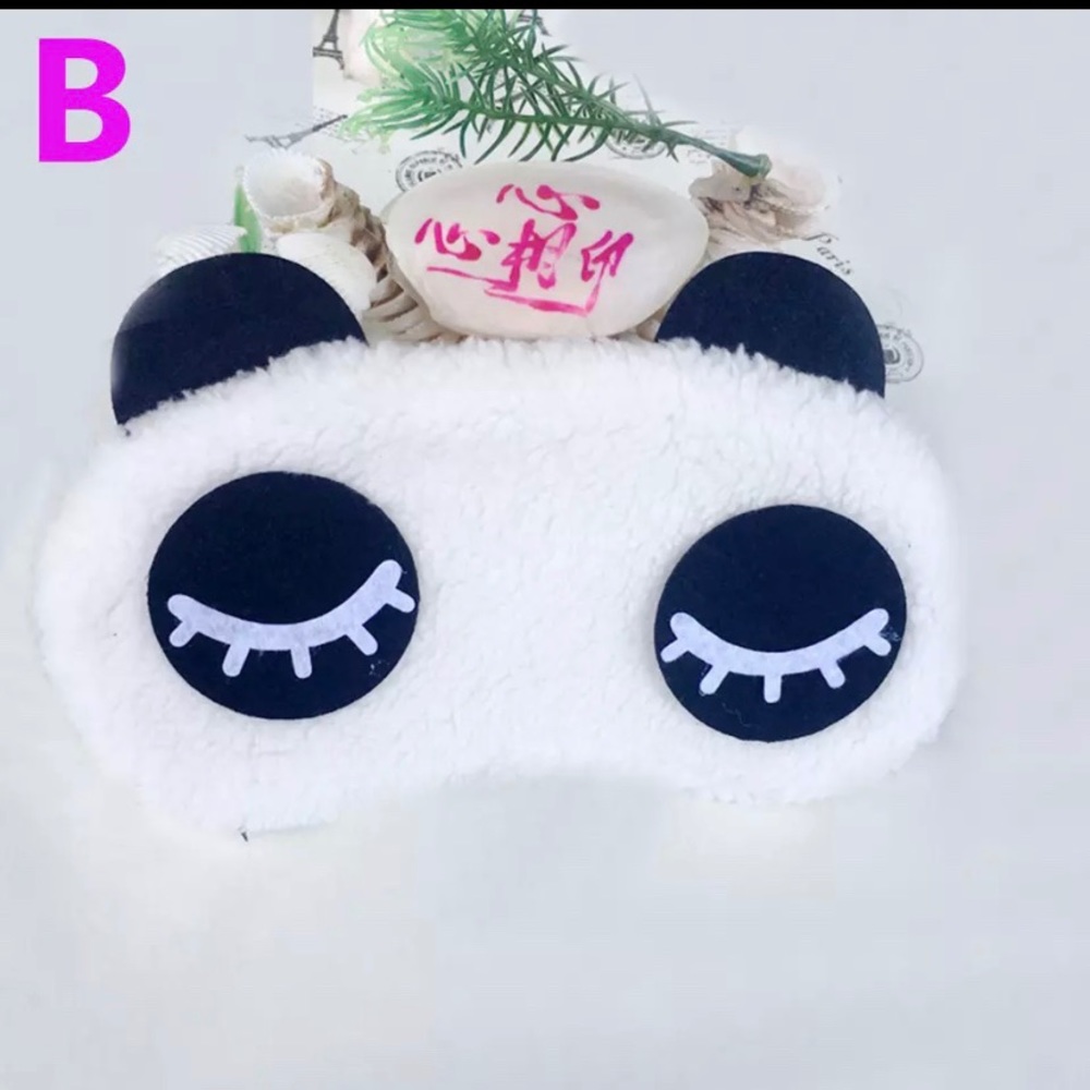 Cute Panda Sleep Eye Mask - Picture 3 of 5